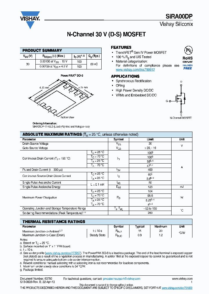 SIRA00DP_8255445.PDF Datasheet