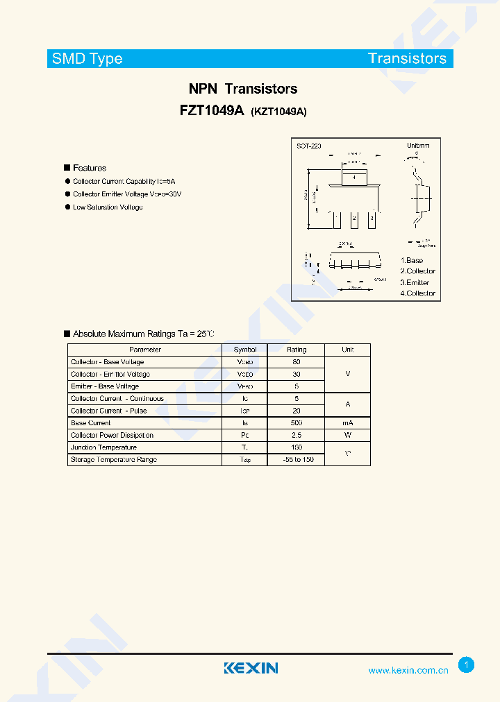 FZT1049A-15_8255433.PDF Datasheet