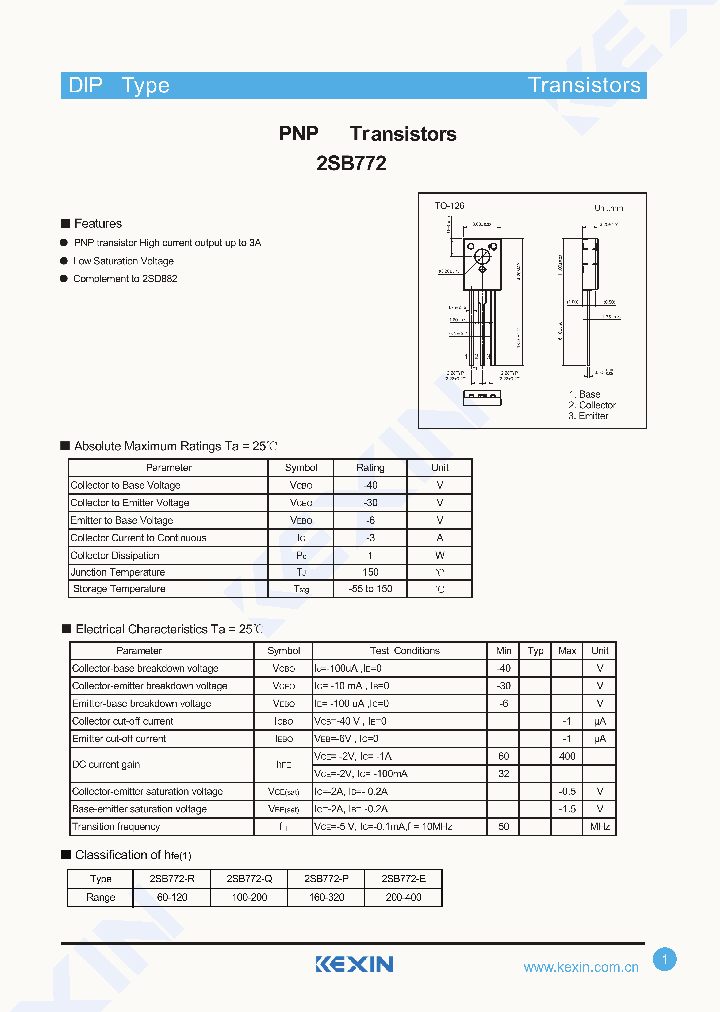 2SB772-E_8255965.PDF Datasheet