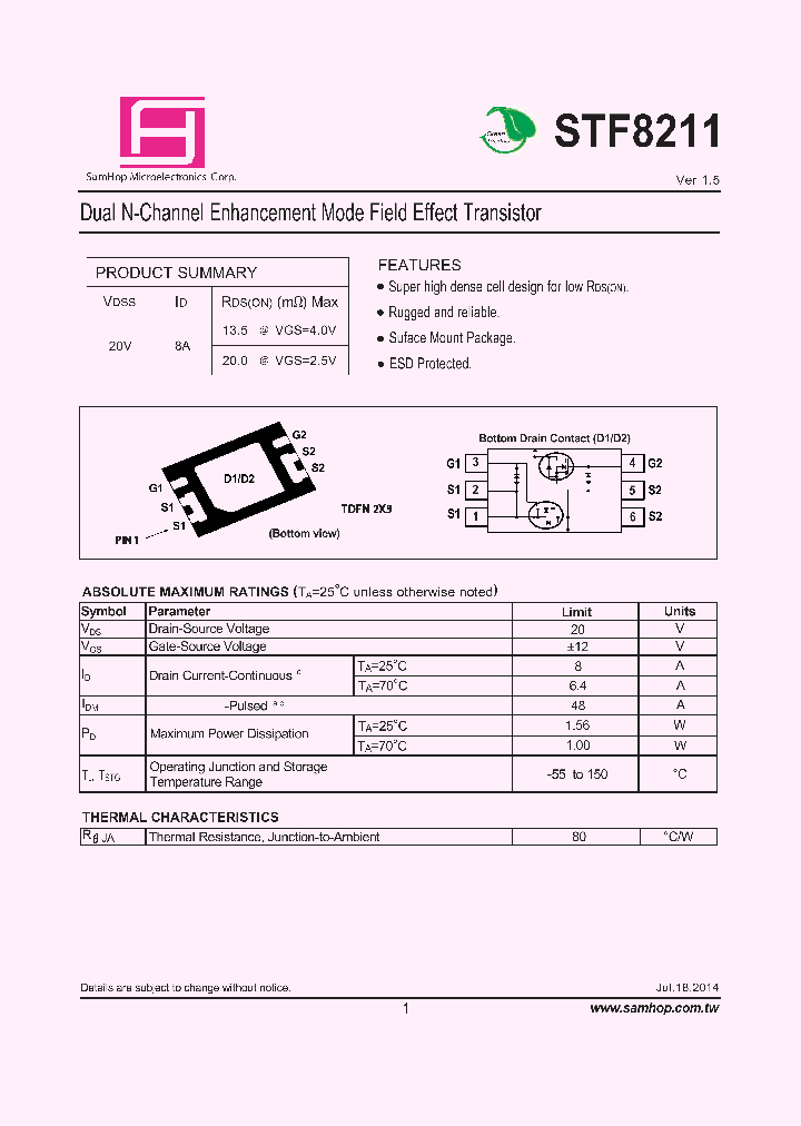 STF8211_7860751.PDF Datasheet