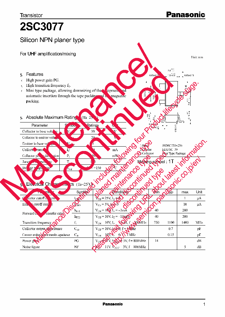 2SC3077_7863781.PDF Datasheet