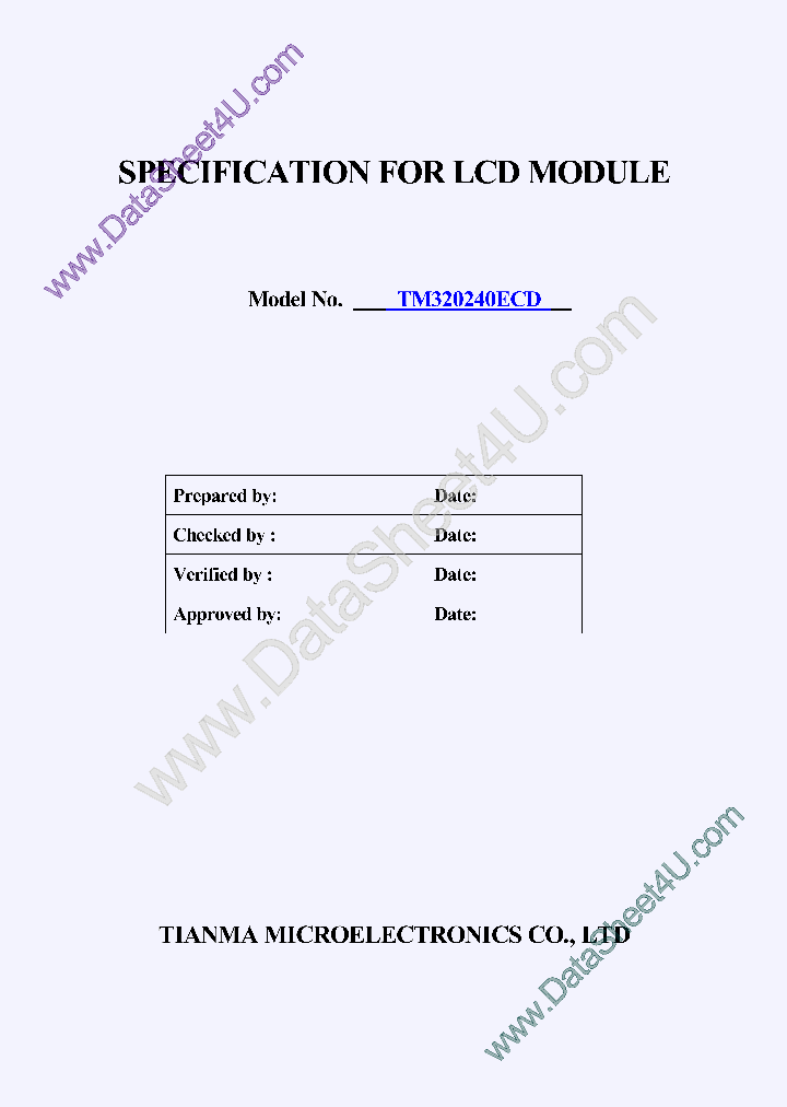 TM320240ECD_7864002.PDF Datasheet