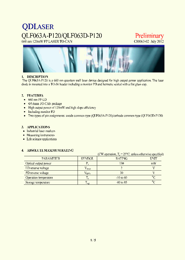 QLF063D-P120_7865338.PDF Datasheet