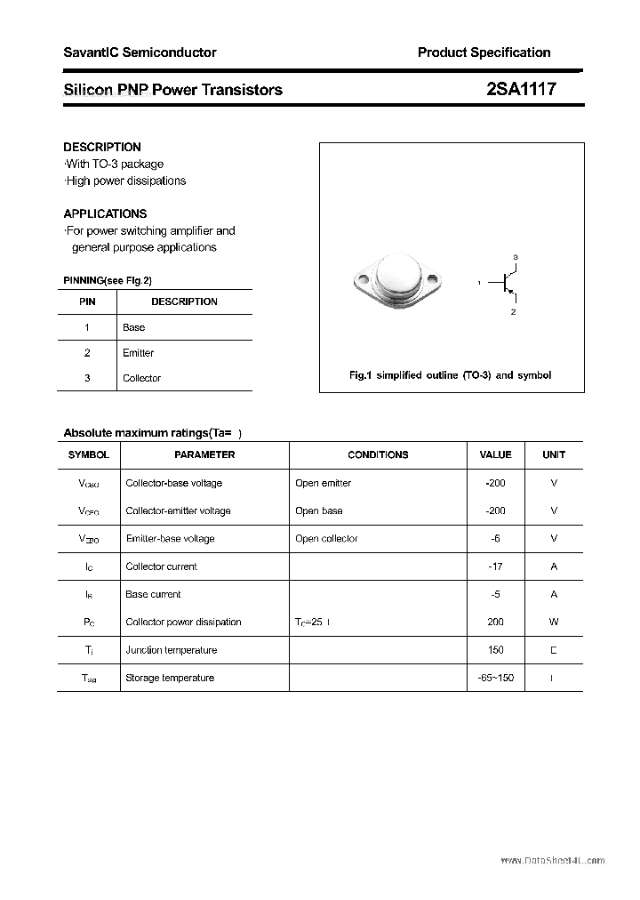 2SA1117_7871773.PDF Datasheet