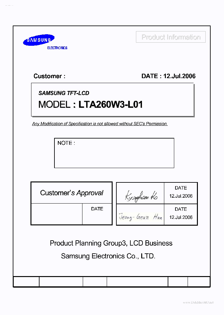 LTA260W3L01_7873327.PDF Datasheet