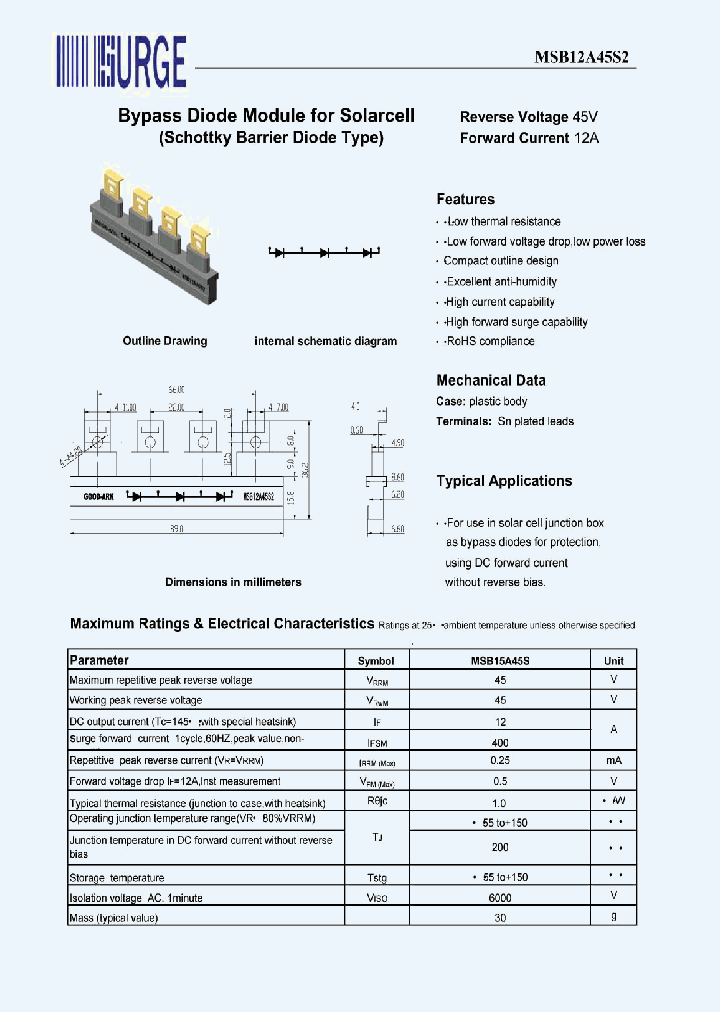 MSB12A45S2_8257804.PDF Datasheet