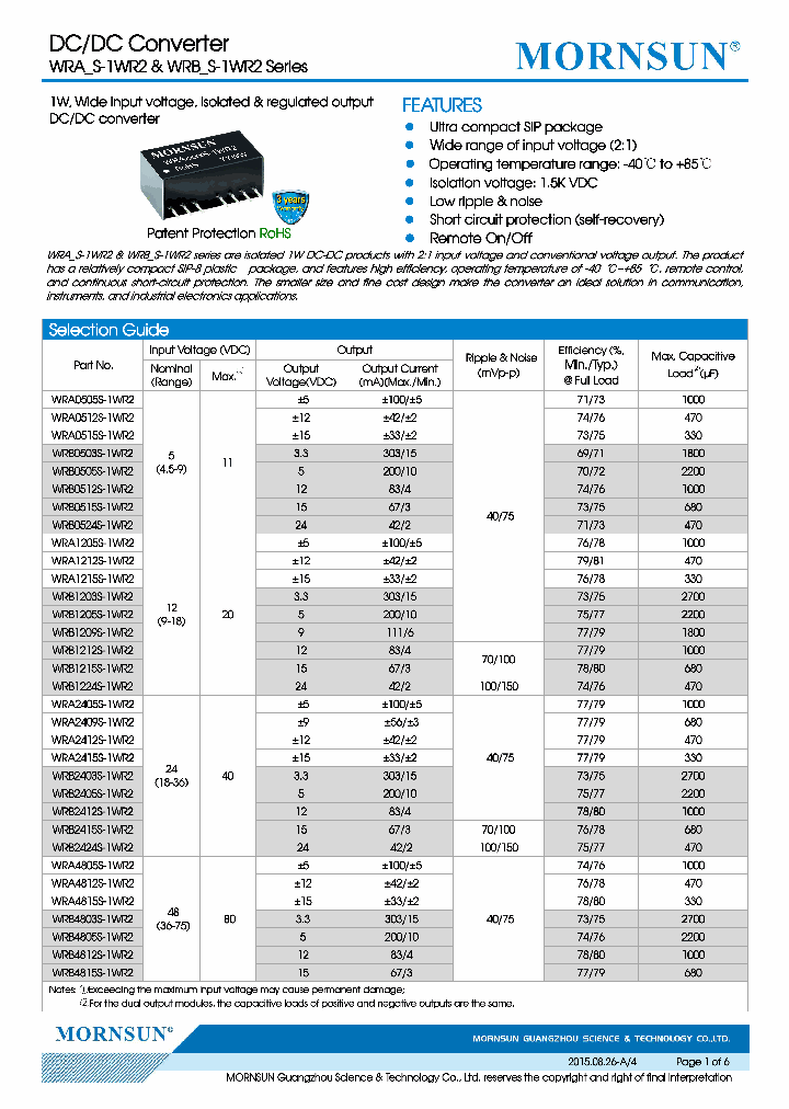WRB0505S-1WR2_8257964.PDF Datasheet