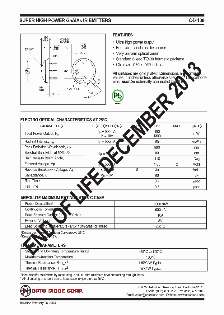 OD100_8271856.PDF Datasheet