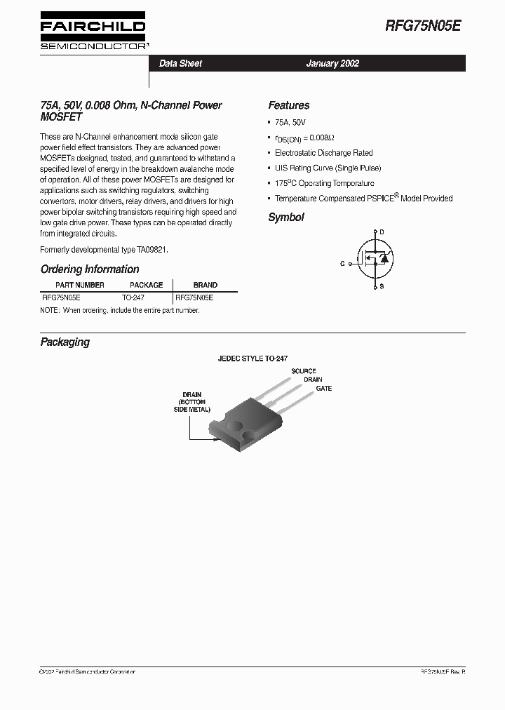 RFG75N05E_8268331.PDF Datasheet