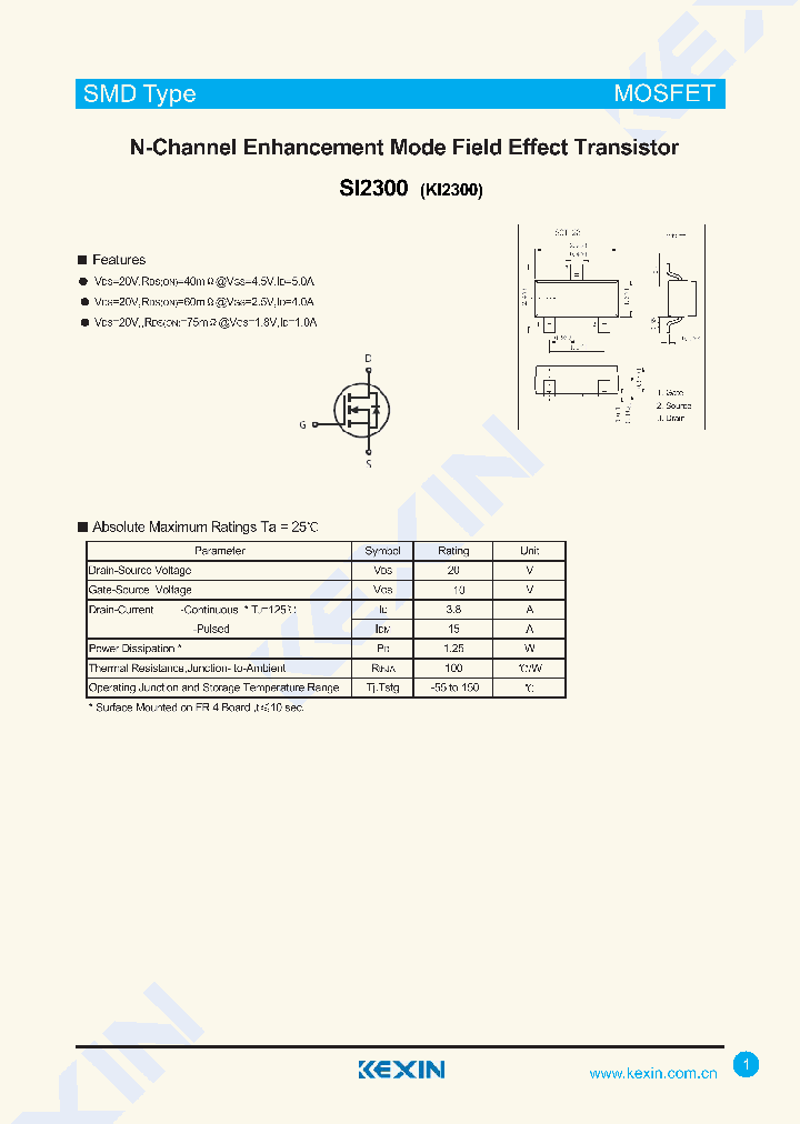 SI2300_8276828.PDF Datasheet