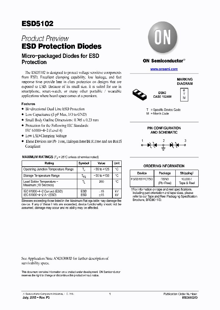 ESD5102_8280687.PDF Datasheet