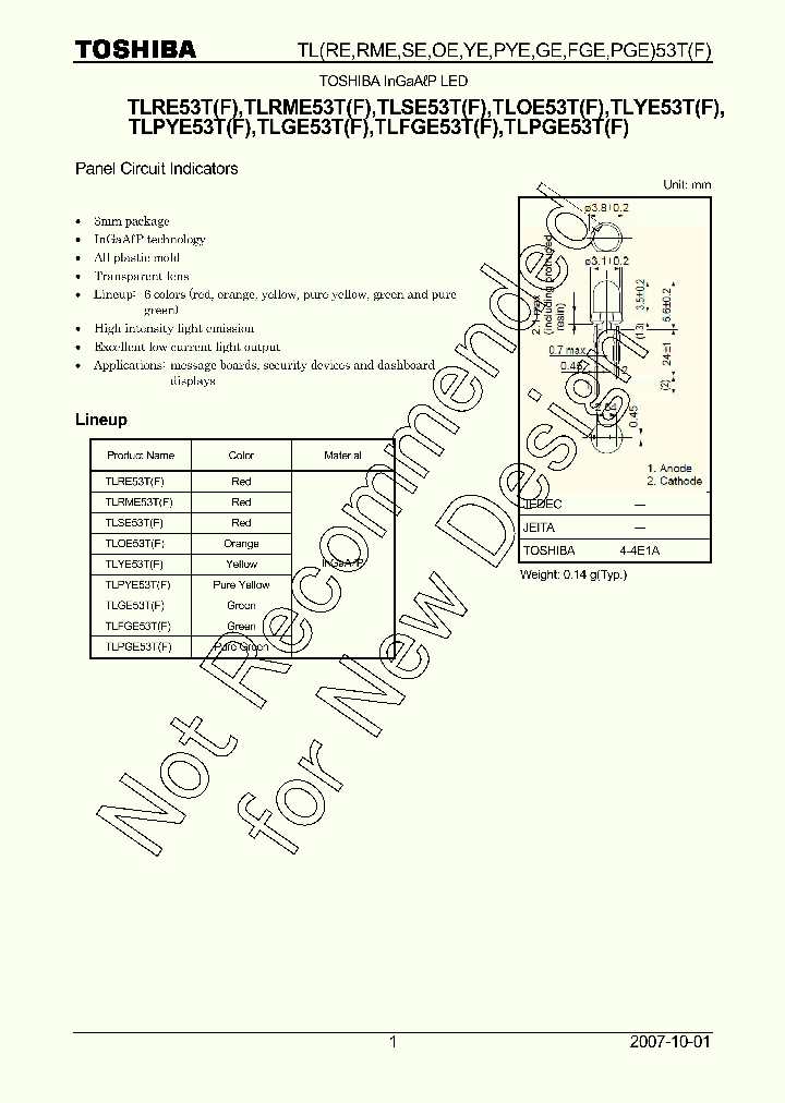 TLRME53TF_8281165.PDF Datasheet