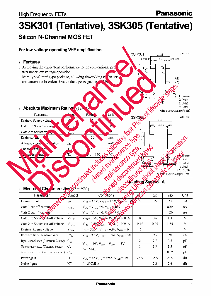 3SK0301_8281270.PDF Datasheet