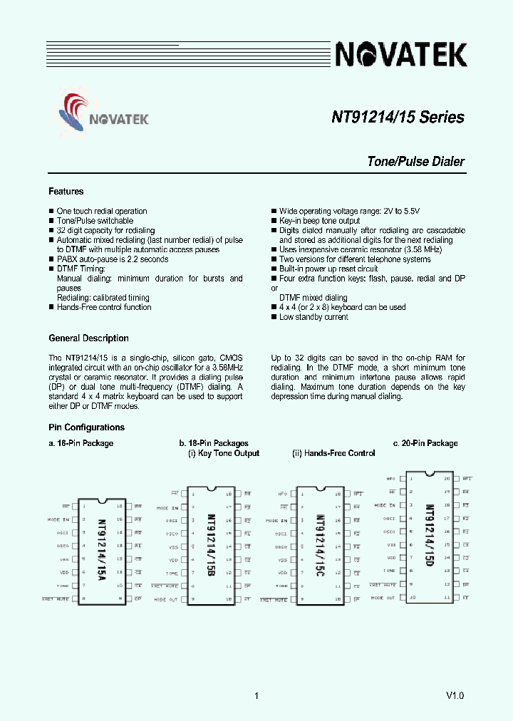NT91215C_8281748.PDF Datasheet
