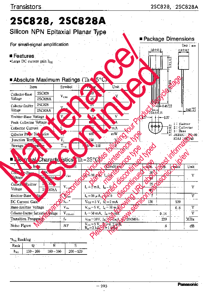 2SC0828_8282236.PDF Datasheet