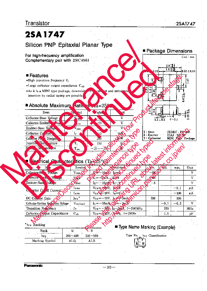 2SA1747_8283204.PDF Datasheet