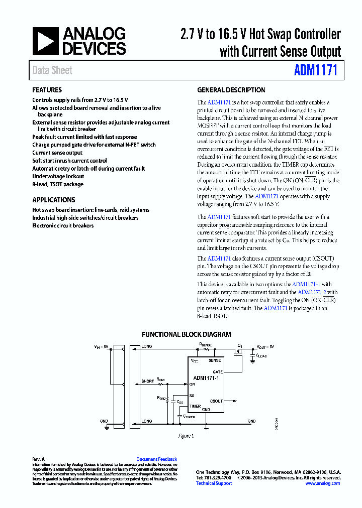 ADM1171_8283144.PDF Datasheet