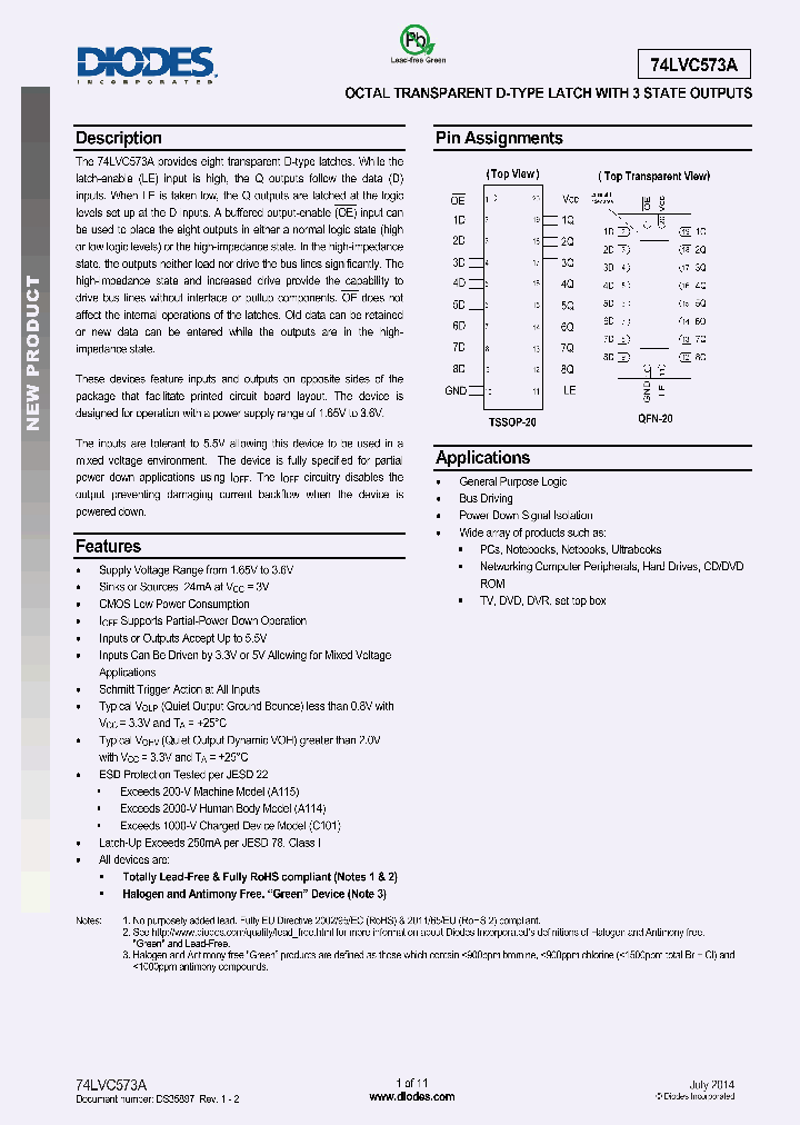 74LVC573AQ20-13_8285343.PDF Datasheet