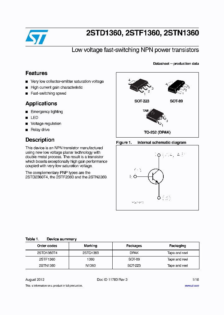 2STN1360_8287504.PDF Datasheet