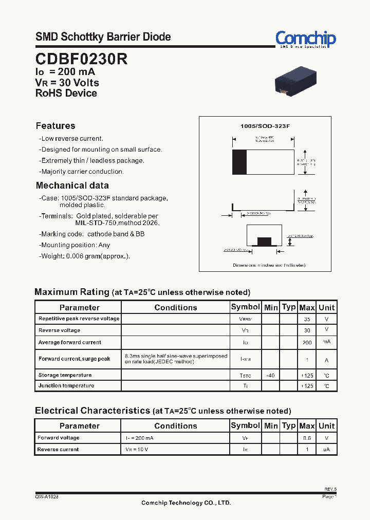 CDBF0230R_8288168.PDF Datasheet