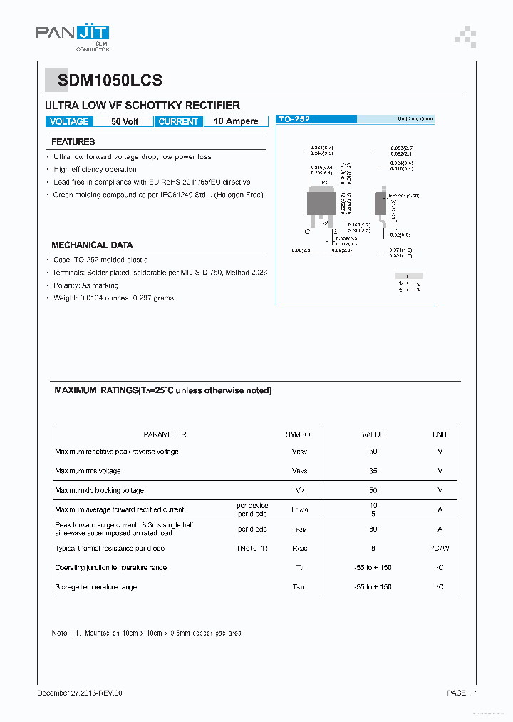 SDM1050LCS_7910847.PDF Datasheet