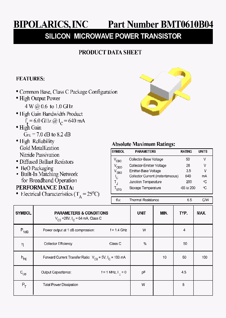 BMT0610B04_8289557.PDF Datasheet