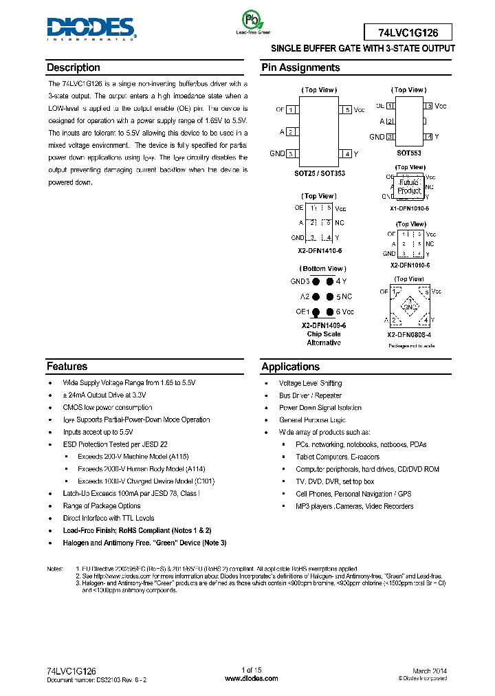 74LVC1G126FS3-7_8290999.PDF Datasheet