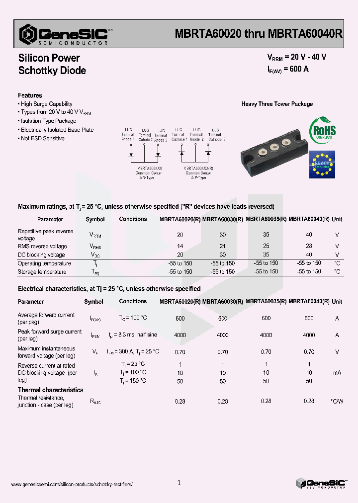 MBRTA60020R_8291652.PDF Datasheet