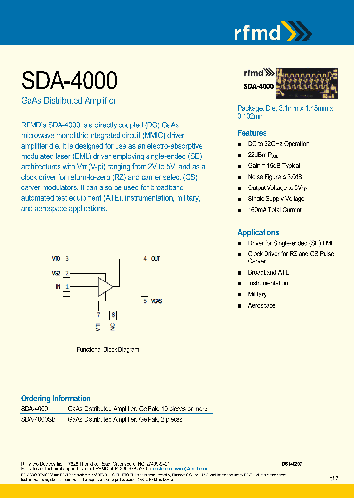 SDA-4000SB_8293172.PDF Datasheet