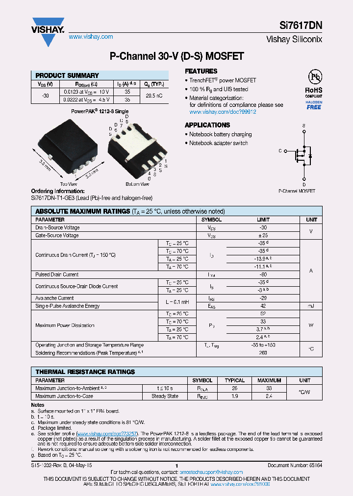 SI7617DN-15_8293162.PDF Datasheet