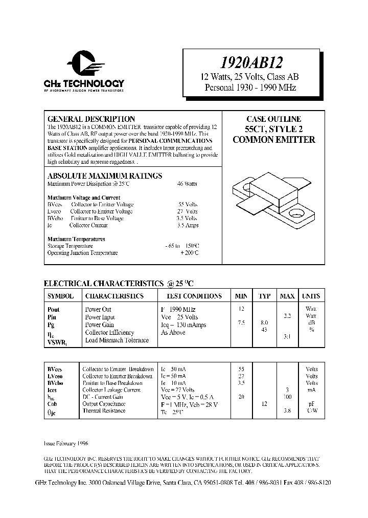 1920AB12_8297170.PDF Datasheet