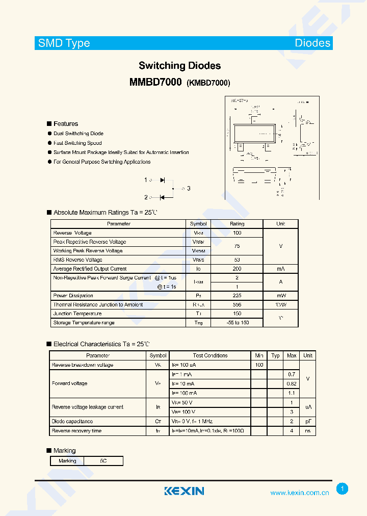 MMBD7000-3_8297419.PDF Datasheet