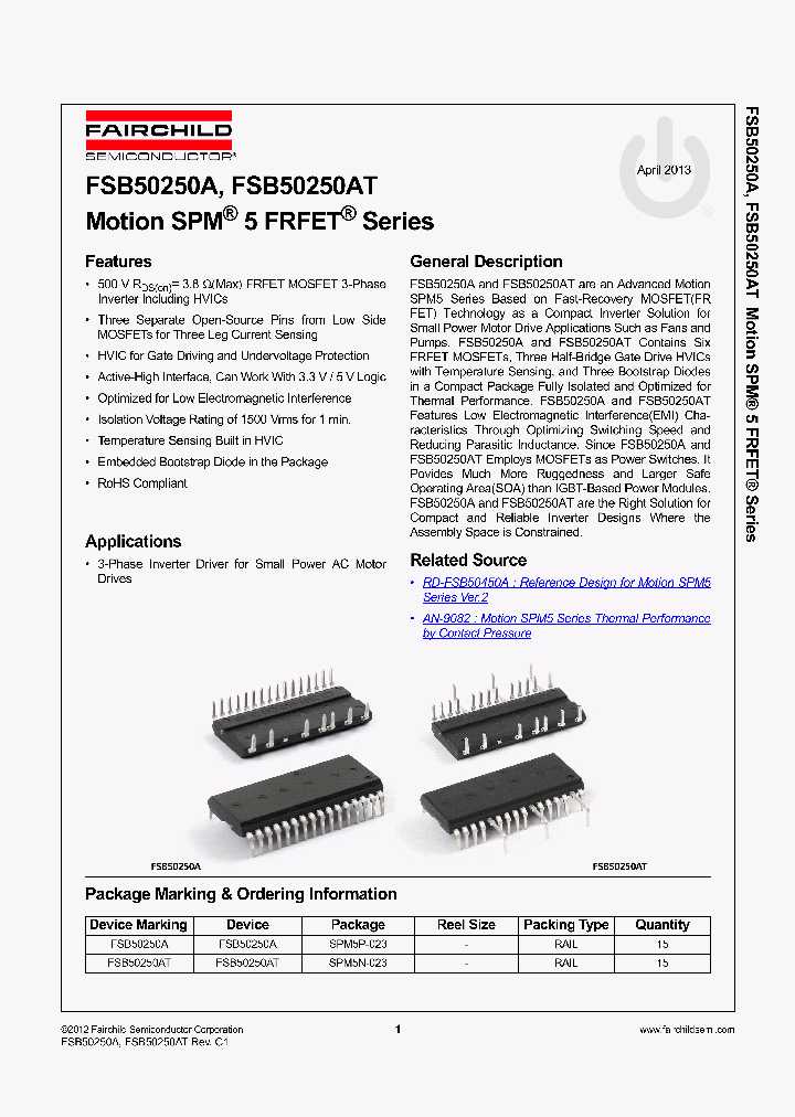 FSB50250A_8300749.PDF Datasheet