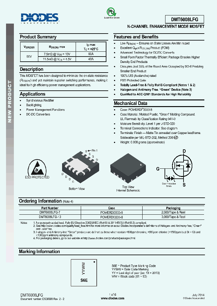 DMT6008LFG-7_8301437.PDF Datasheet