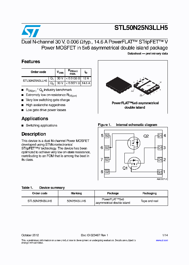 STL50N25N3LLH5_8301509.PDF Datasheet