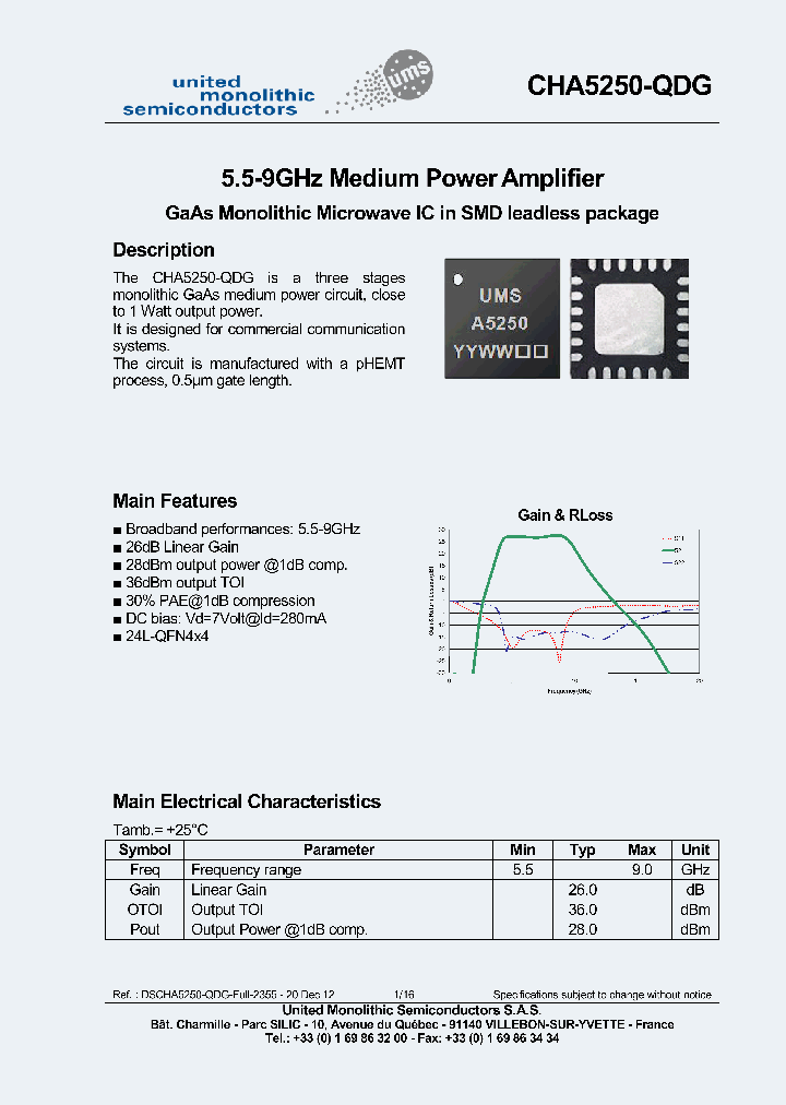 CHA5250-QDG_8301529.PDF Datasheet