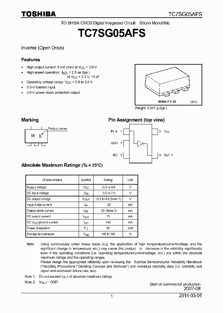 TC7SG05AFS_8302545.PDF Datasheet