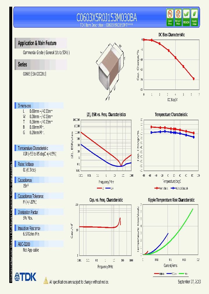 C0603X5R0J153M030BA_8303570.PDF Datasheet