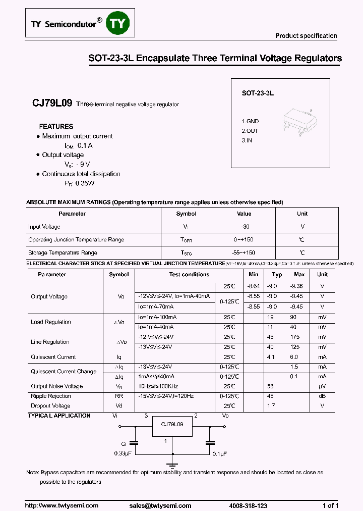 CJ79L09-SOT23-3L_8303897.PDF Datasheet