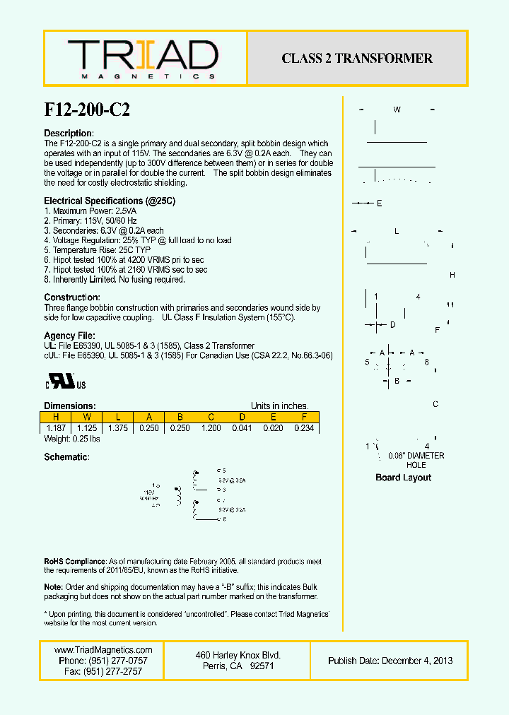 F12-200-C2_8305078.PDF Datasheet