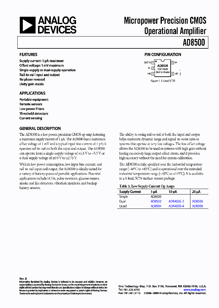 AD8500-15_8305461.PDF Datasheet