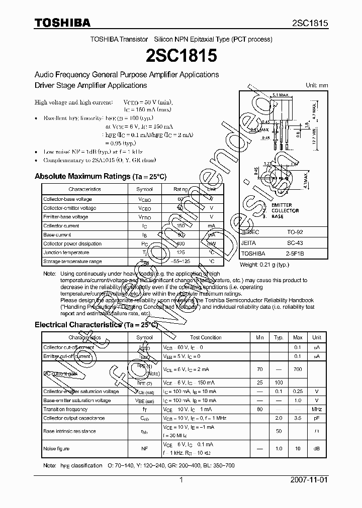 2SC1815_8305919.PDF Datasheet