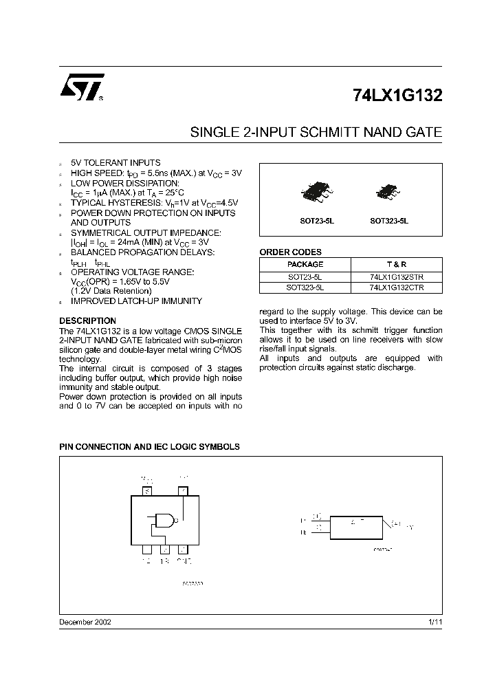 74LX1G132CTR_8316044.PDF Datasheet