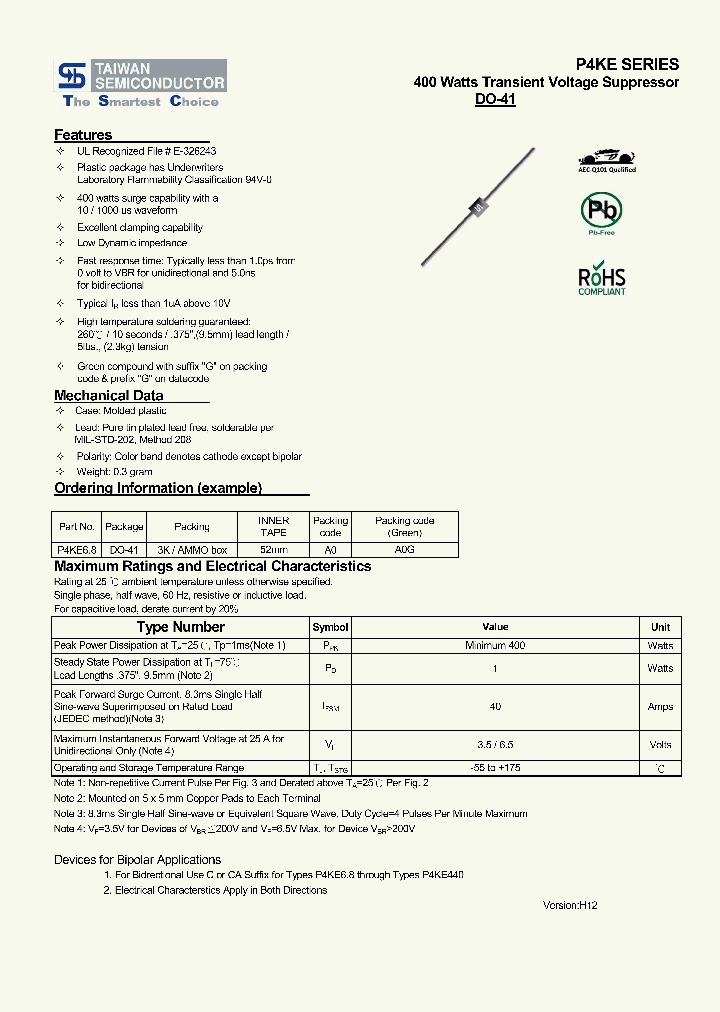 P4KE440_8316117.PDF Datasheet