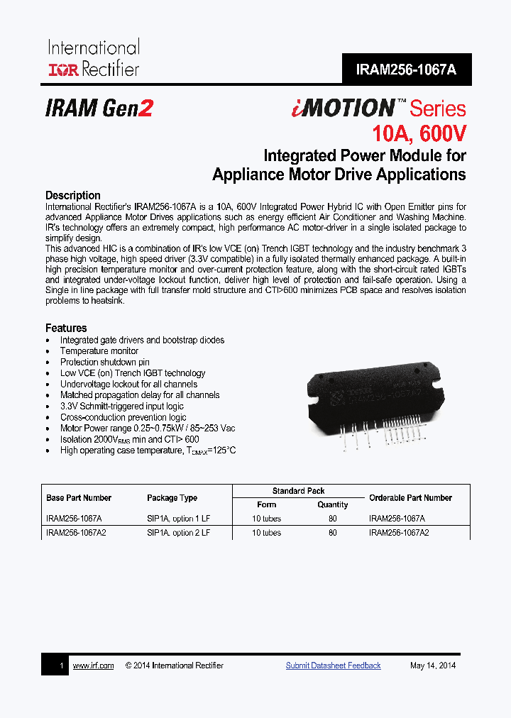 IRAM256-1067A_8317464.PDF Datasheet