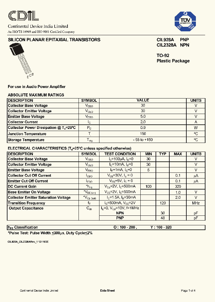 CIL928A_8321529.PDF Datasheet