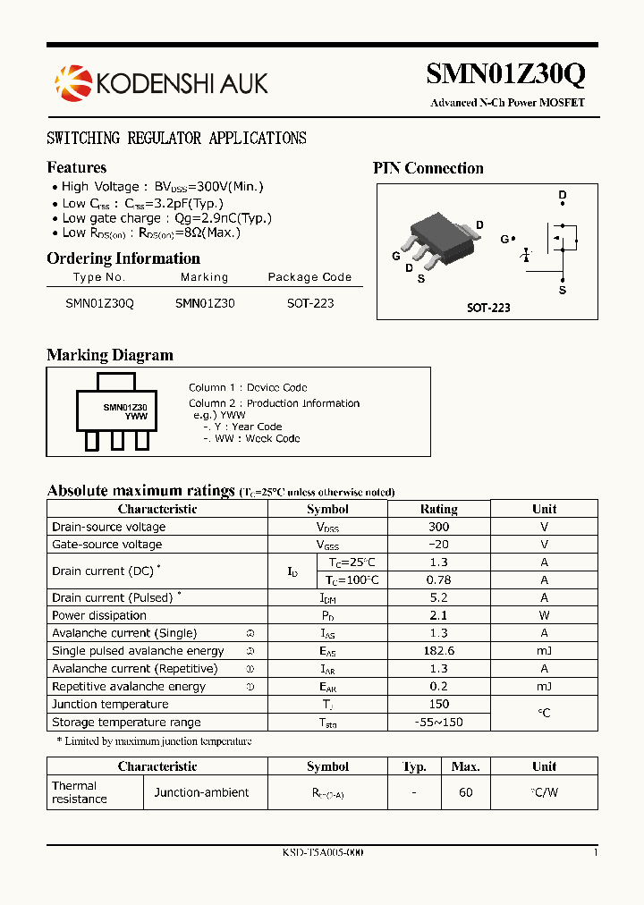 SMN01Z30Q_8325524.PDF Datasheet