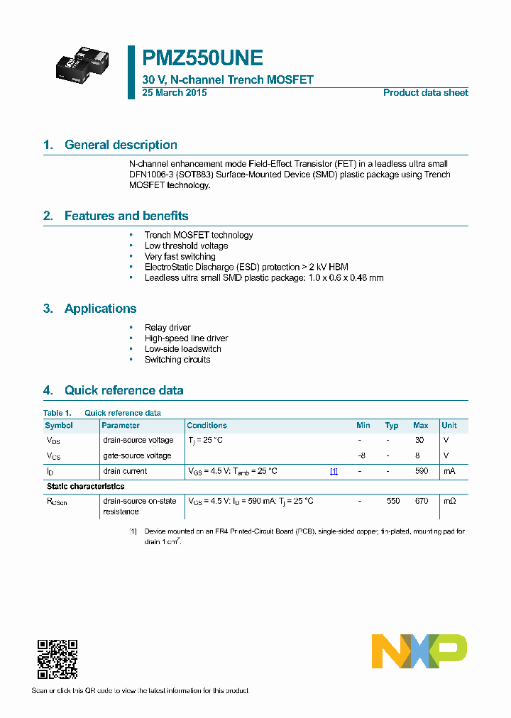 PMZ550UNE-15_8325643.PDF Datasheet