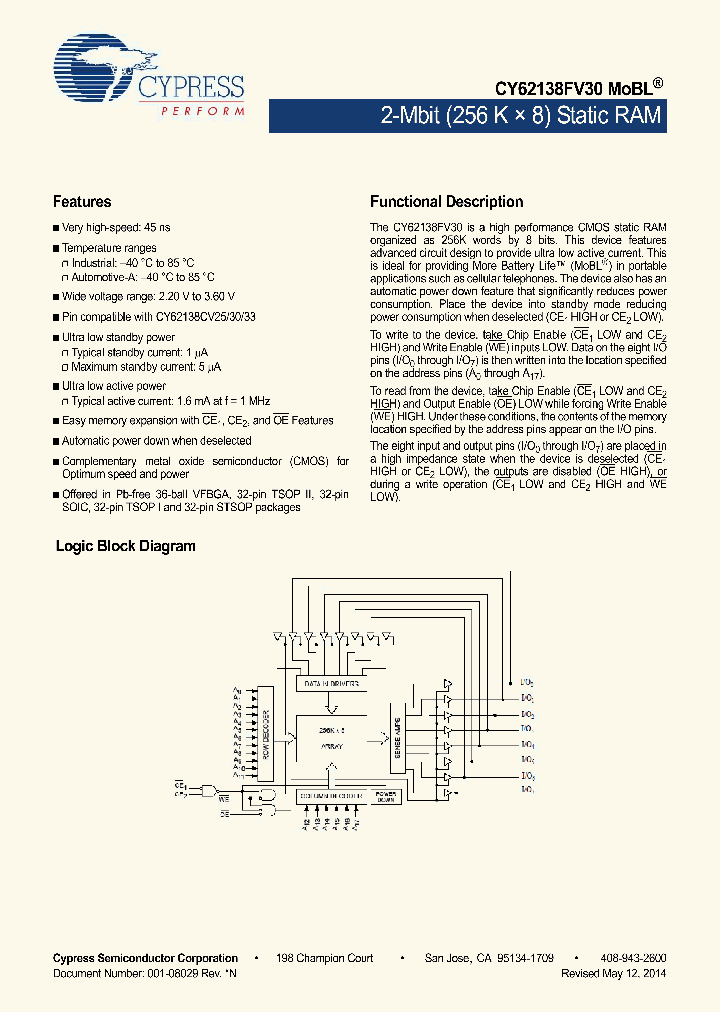 CY62138FV30LL-45BVXI_8325701.PDF Datasheet