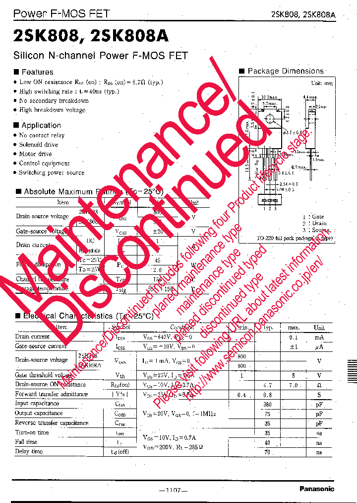2SK0808_8326843.PDF Datasheet